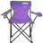 Just be Camping Chair Purple With Green Trim