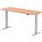 Dynamic Height Adjustable Desk Air HASCP166SBCH Beech Writing Desk