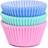 House of Marie Muffinsforme 3 pastelfarver tykt Cupcakeform