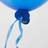 Globos 100 stk Ballonsnor med autolås Blå