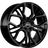 GMP Matisse Glossy Black 7x17 4/100 ET45 B73.1