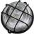 Gelia Linjenetlampe IP44 Runde Loftplafond