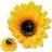 Patiky Sunflower Hair Clips for Women Non Alligator Clips Hairpin