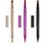 Toodoo TOODOO Dual End Lip Brush Concealer Brushes Retractable Lipstick Eyeshadow Foundation Makeup Brush Tool Applicators Set