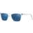 Hut HU2014 Transparent/Blue Mirrored Blue