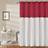Lush Decor 72"x72" Linen Button Shower