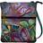Anna by Anuschka Slim Cross Shoulder Bag - Butterfly