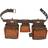 Bucket Boss BUCKET BOSS 11-Pocket Handyman's Rig Tool Belt, Brown