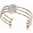 Folli Follie Heart4Heart Bracelet - Silver/Transparent