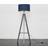 Morrigan Grey Wood Tripod Floor Lamp