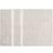 Heymat Heymat Løype Dørmåtte 60x85 Grå, Beige cm