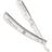 Parker Shaving SRX Steel Barber Razor