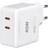 Vivanco 45W Super Fast Dual Charge Vægoplader USB-C PD (Power Delivery) Hvid