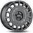 OZ Rally Racing Dark Graphite Silver Lettering 7x17 4/100 ET45 B68