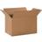 Global Industrial 7" x 5" x 4" Heavy DutyShipping Boxes, 32 ECT, Kraft, 25/Pack (BS070504) Kraft