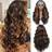 March Queen Long Wavy Headband Wig 24 inch Brown