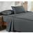 California Design Den Soft Bed Sheet Grey (284.5x259.1cm)