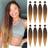 Bileaf Pre Stretched Braiding Hair 26 inch Ombre