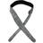 Fender Reversible Suede Guitar Strap Black/Gray