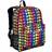 Wildkin Girls Rainbow Hearts 16-Inch Backpack, Black
