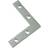 The Home Fusion Company Strong Corner Brace 50mm 2 inch Brackets Repair Zinc Plated Pelmet Woodwork