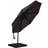 Royalcraft Grey 3m Deluxe Pedal Operated Rotational Cantilever Over Hanging Powder Coated Parasol