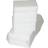 Svamp melamin hvid 11x7cm 100stk|kar