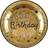 Santex Paptallerkerner Sparkling Happy Birthday 10-stk