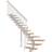 Dolle Dubai Kvartsvingstrappe Classic III 221-273 cm