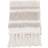 Venture Home Sandy Throw Slub/polyester Tæppe Beige, Brun, Hvid (170x130cm)