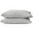 Tell Me More Linen Pillow Case Grey, White (70x50cm)