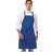 Chef Works Butchers Bib Royal Apron Blue