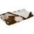 Saro Lifestyle Cowhide Blankets Brown (152.4x127cm)