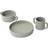 Everleigh & Me Baby's Dining Set - Charcoal
