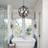 Elstead Lighting Blacksmith hængelampe, sort/hvid Pendel