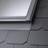 Velux inddækningspakke PK10 94x160 2000 Træ Ovenlysvindue Vindue med 3-lags glas