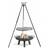 Cook King Black Steel Grate Tripod Grill