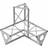 AluTruss DECOTRUSS SAL-31 corner 3-way right si