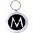 Maroon 5: Keychain/M Logo Enamel In-fill