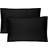 Bare Home Premium 1800 Pillow Case Black (66x50.8cm)