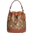 Coach Dempsey Drawstring Bucket Bag 15 In Signature Canvas With Snowflake Print - Im/Khaki/Gold Multi