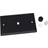 Varilight 1-Gang Matrix Kit For Rotary Dimmers (Twin Plate) Matt Black