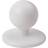 Whites Stud Buttons White (Pack of 12)