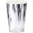 PartyDeco Silver paper cups, 220 ml, one size