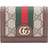 Gucci Ophidia GG Card Case Wallet - Brown