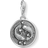 Thomas Sabo Silver Zirconia Vintage Pisces Zodiac Charm