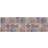 Almedahls Botanic Garden Bordsduk Brun, Rosa (150x45cm)