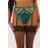 Playful Promises Ramona Green Mesh Suspender UK 24