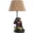 Dkd Home Decor Brown Multicolour Colonial 220 Bordslampa