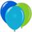 Ballonkombi Limegrøn Lyseblå